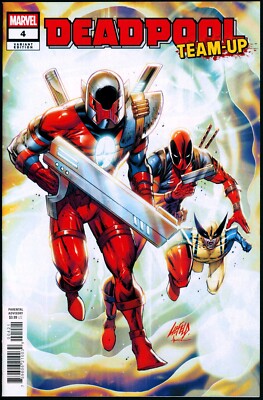 DEADPOOL TEAM UP #4 B - 2025 - Rob Liefeld cover Major X Wolverine