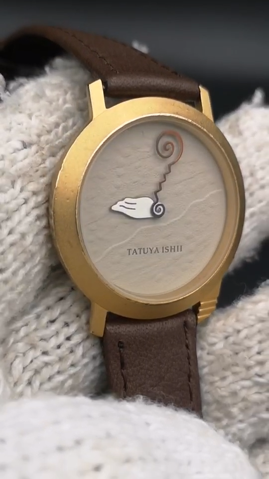 Vintage and Rare AZEKA design by TATUYA ISHII Unisex Quartz watch