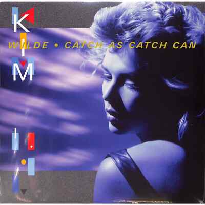 Kim Wilde / CATCH AS CATCH CAN (CLEAR & BLUE SPLATTER LP) / Cherry Red Records 