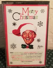 Merry Christmas Cassette 1984 Bing Crosby With Andrews Sisters  Carol Richards