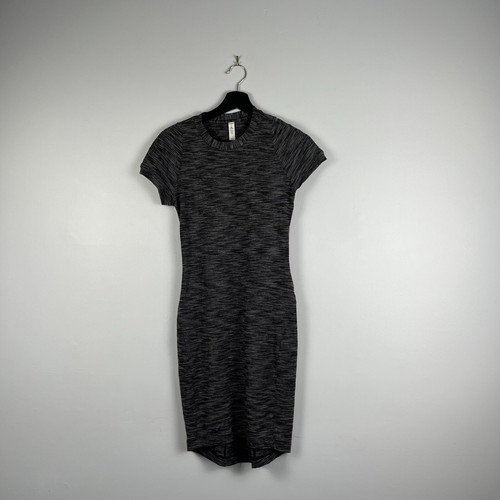 Lululemon Women’s & Go Where To Short Sleeve Dress Size 4 in Heathered Black