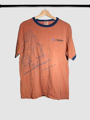 US Maps Changing Lives Ringer T-Shirt (M)