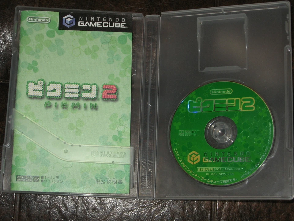 Pikmin 2 - Nintendo Gamecube GC JP Japan Import II Pikman - Image 2 of 2