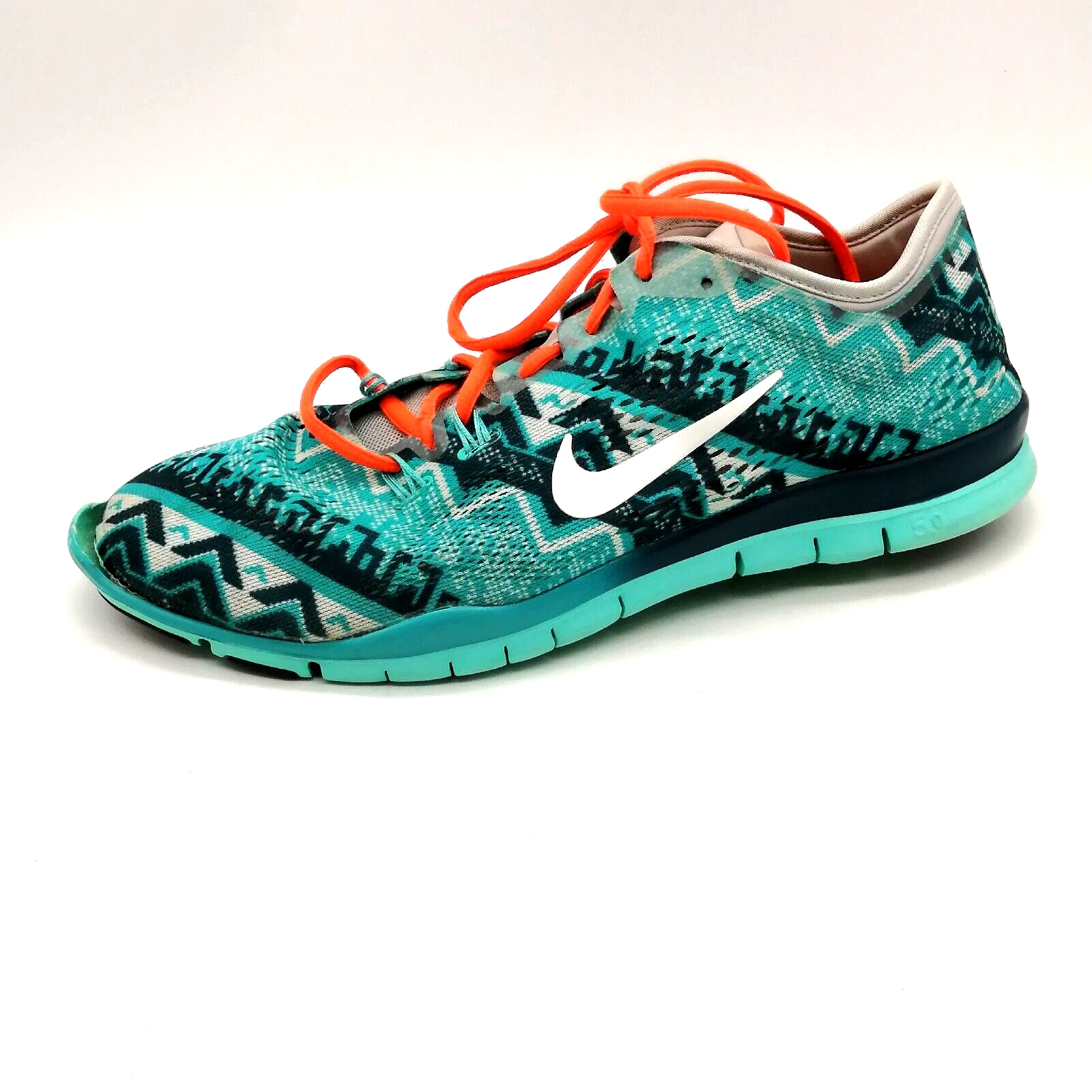 Nike sneaker donna multicolore stringate scarpa da passeggio punta tonda bassa piatta 11