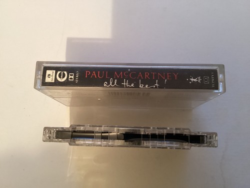 PAUL McCARTNEY all the best Parlophone TC-PMTV 1 cassette - Picture 3 of 3