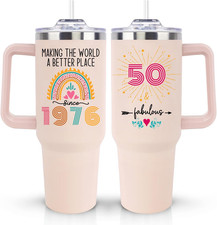 50Th Birthday Gifts for Her Women, Cool Cute 1976 50Th Birthday Gift for Turning