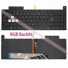 US RGB Backlit Keyboard For ASUS TUF Gaming A15 F15 FA507 FX507 FX517 FX507Z
