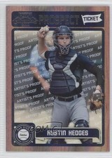 2011 Playoff Contenders Prospect Tickets Artist's Proof 29/49 Austin Hedges 3o3