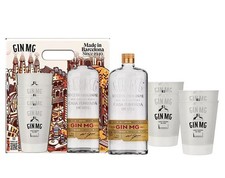 Gin MG Party glass box  Gin London dry con bicchieri