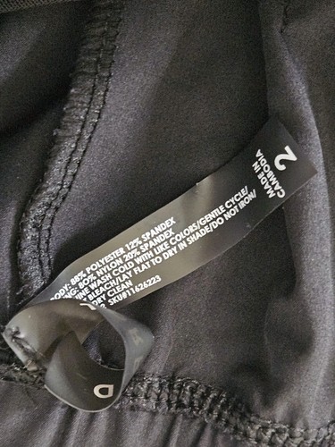 Torrid Active High Rise 5 Inch Swim Board Shorts Size 2X 18/20 Black Swimsuit - Picture 4 of 5