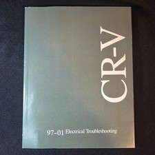 1997-2001 Honda CR-V Electrical Troubleshooting Manual OEM 61S1002EL Wiring