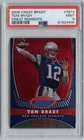 TOM BRADY 2008 FINEST TOM BRADY FINEST MOMENTS #TB14 #/629 PSA 9 MINT