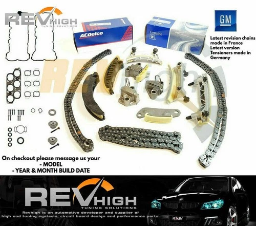 GENUINE GM GEARS Holden Commodore VZ VE Timing Chain Kit 3.6l V6 Alloytec LY7