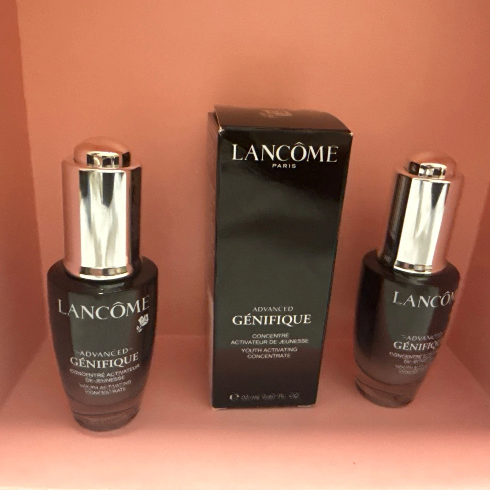 Lancôme Paris Advanced Genifique Youth Activating 20ml 0.67 fl oz New box 3 pc