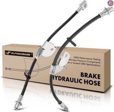 A-Premium Front Driver and Passenger Brake Hydraulic Hose Compatible with Ford