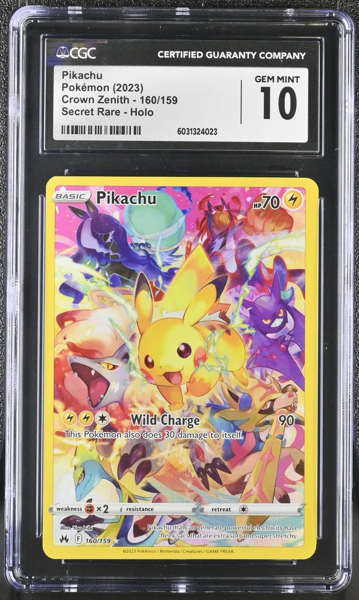 Secret Rare Pikachu Pokmon TCG Grade 10 Individual Collectible Card Game  Cards for sale | eBay