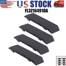 4x Left Side Running Board Step Pad Grip Cover for Ford F-150 15-22 FL3Z16491DA