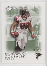 2011 Topps Gridiron Legends Green 126/150 Tony Gonzalez #122 HOF 9o3