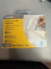 Medela Breast Milk Storage Bags 7-oz Pack of 100 Sealed