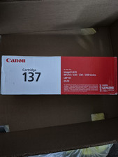 Canon 137 Black Toner Cartridge LBP151/MF210/220/230/240/D570 - NEW x 2