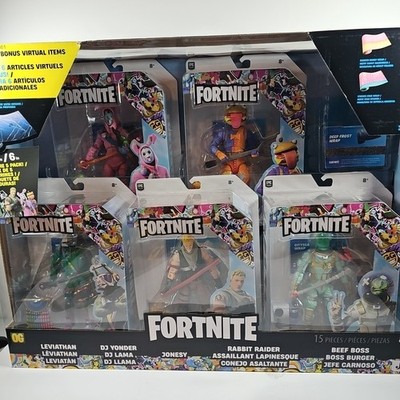 Fortnite OG 6  Action Figure 5-Pack Figures + Bonus Virtual Items