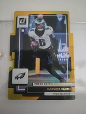 2022 Donruss Gold Press Proof DeVonta Smith 10/25  #168