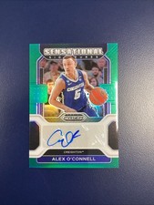 Alex O’Connell 2022 Prizm Draft Sensational Signatures Auto Green Free Shipping