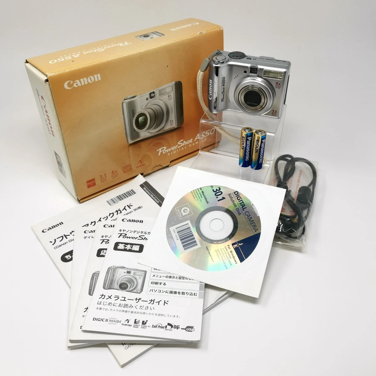 Canon PowerShot Canon Powershot A550 Digital Cameras for Sale