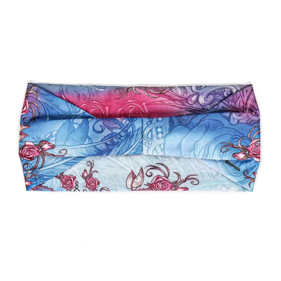 Cuero Milwaukee | Diademas anchas diseñadas por Bling - Envolturas para la cabeza para mujer motociclista Foto 3 de 3