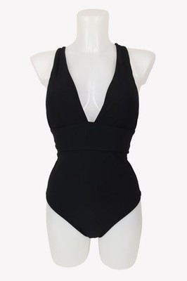 Jets Australia Damen Bademode Gr. 36 (S) Schwarz NEU Einteiler Badeanzug Sommer