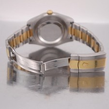 Rolex Datejust II Steel 18K Yellow Gold Champagne Dial Automatic Watch 116333 4