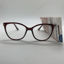 COLOREAD Foster Grant ALIANNA 1.50 Women's Reading Glasses WINE RED GOLD