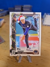 2025 Topps Holiday Tarik Skubal  Santa Hat + Soderstrom Patch + 4 Metallic...