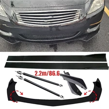 Front Bumper Lip Spoiler Splitter Car Body Rear For Infiniti G35 G37