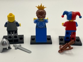 LEGO Castle 7079 Drawbridge Defense Complete Gold Knight cas415 Fantasy Era 2009