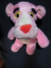 Pink Panther Plush Stuffed Animal 1980 Vintage