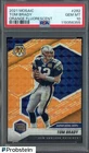 2021 Panini Mosaic Orange Fluorescent Prizm #282 Tom Brady Patriots 13/25 PSA 10