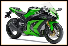 Green Black Fairings fit for Kawasaki Ninja ZX10R 2011-2015 Injection Bodywork