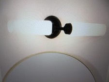 Kichler Truby 20.75 in. 2-Light Black Contemporary Bathroom Vanity Light