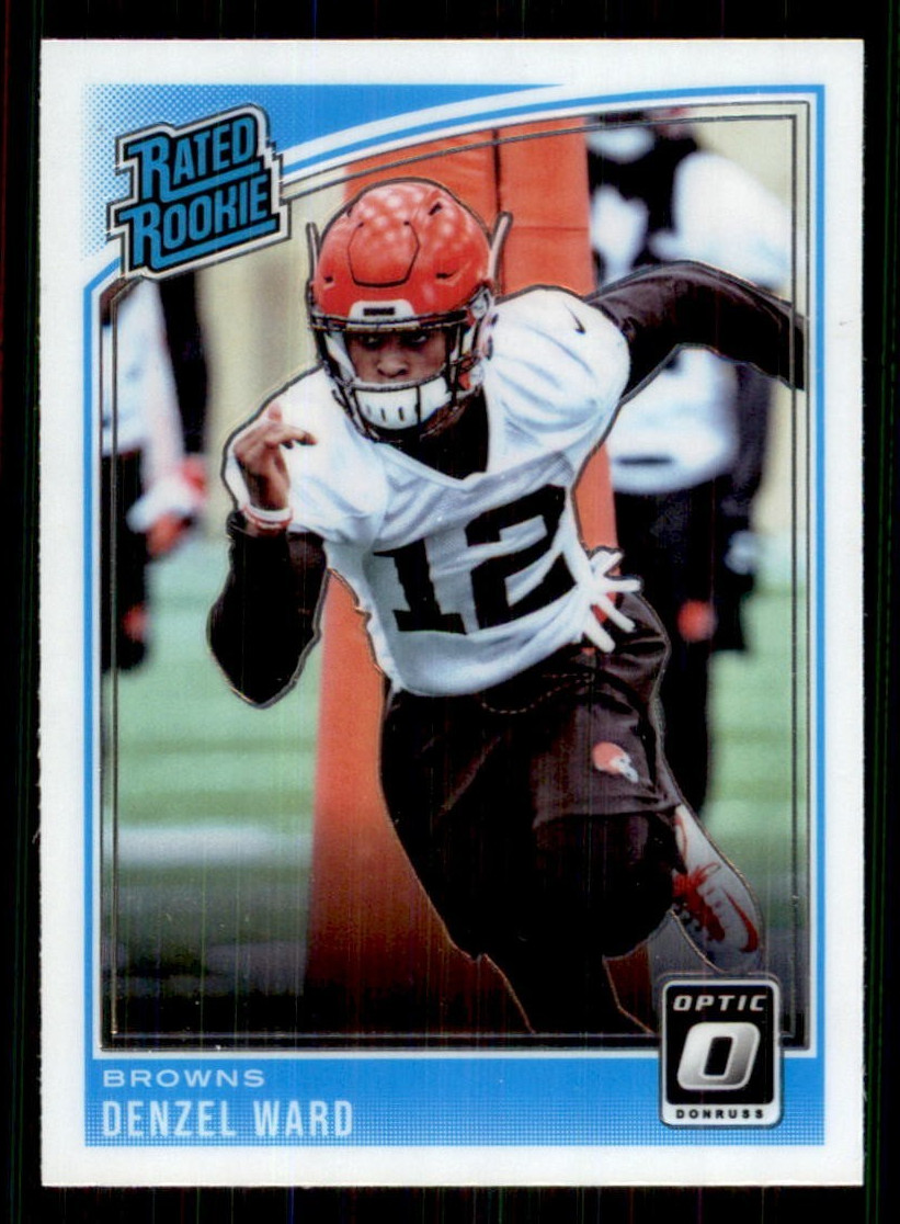 2018 Donruss Optic #198 Denzel Ward Rookie Rc Cleveland Browns