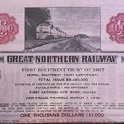 1967 Great Northern Railway - First Equipment Trust $1,000 Certificate — photo 3