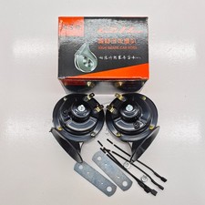 Car Horn Super Loud Train Horn For Q50 Car Boat Train Truck Black Motorcycle