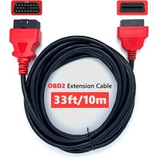 33ft10m Ultra-long Obd2 Extension Cable 16-pin Obd-ii Male To Female Diagnostic 33ft10m Ultra-long Obd2 Extension Cable 16-pin Obd-ii Male To Female Diagnostic