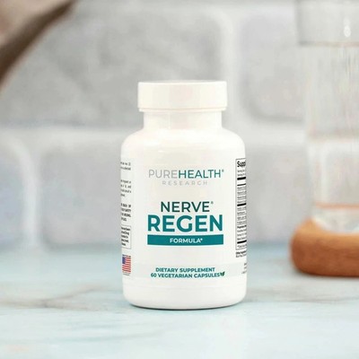PureHealth Research NERVE REGEN Formula - Nervous System Supplement, Pack of 5