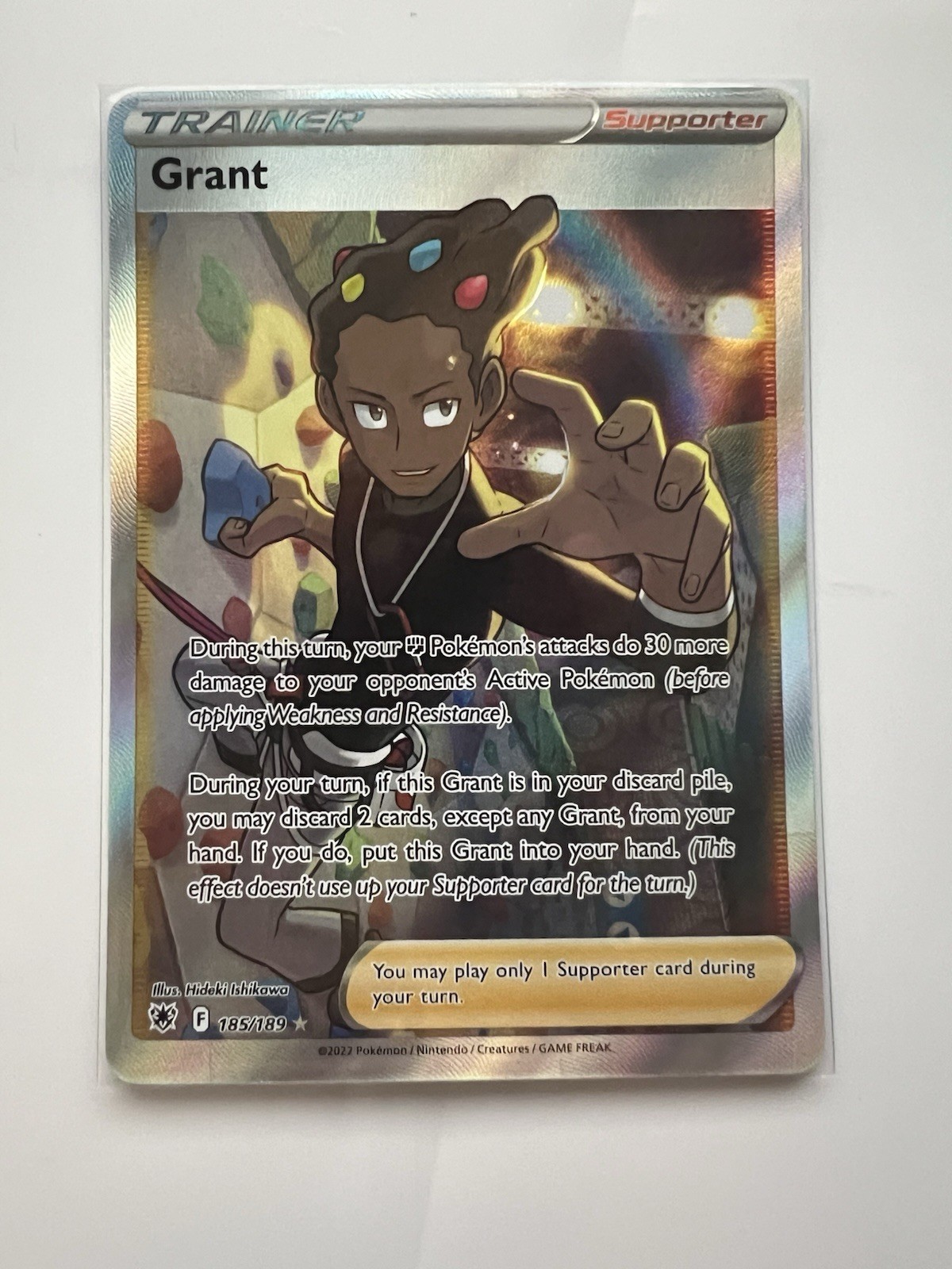 Grant - 185/189 - Ultra Rare - Astral Radiance - Pokémon TCG