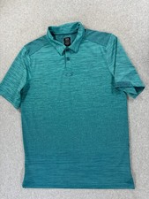 Oakley Regular Fit Performance S/S Polo Shirt Men's Large Teal
