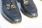 Allen Edmonds Clayton Exotic Lizard Leather Tassel Loafers 10 A IN PRISTINE COND — photo 4