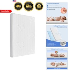 Pack N Play Mattress Pad 41x29 Single Gel Memory Foam Waterproof Breathable