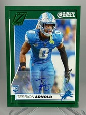 Taladro de dos minutos Zenith Terrion Arnold RC 2024 verde automático #190 Lions novato
