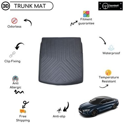 Vehicle Specific Rubber Trunk Mat Cargo Liner Fit For Ds 9 2021 - Up